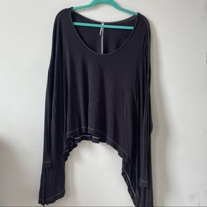Free People Black Long Sleeve